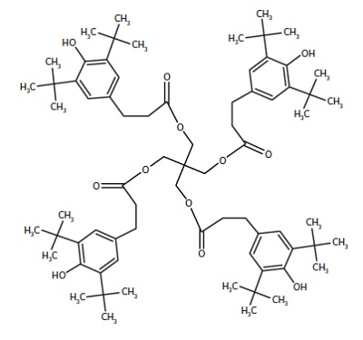 Figure 4 Irganox 1010 molecule.