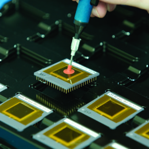 ESD Latch-up testing from EAG Laboratories Microelectronics lab
