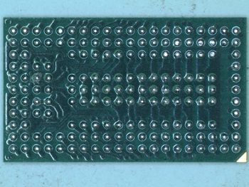 Package Delayering: solder ball side of device