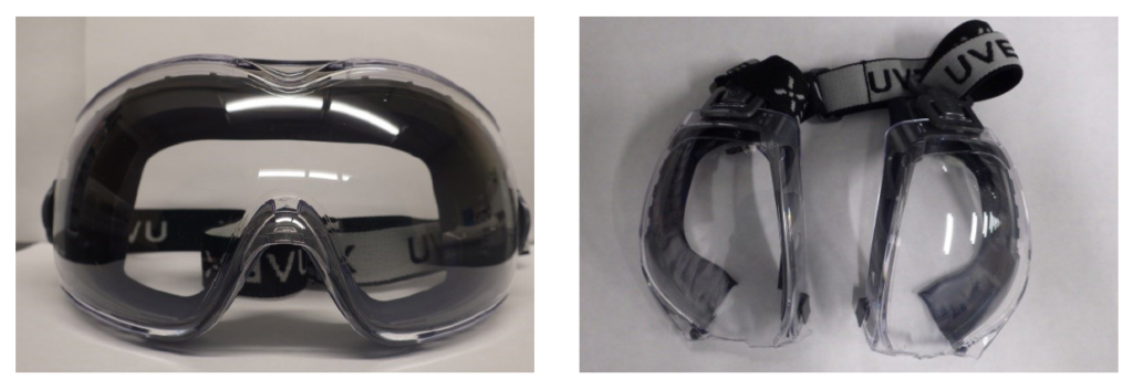 Figure 2: Anti-Fog/Anti-Scratch Safety Goggles