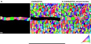 EBSD orientation mapping