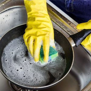Surface Cleanliness - dirty pan