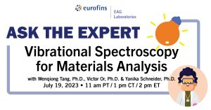 Ask the Expert: Vibrational Spectroscopy for Materials Analysis