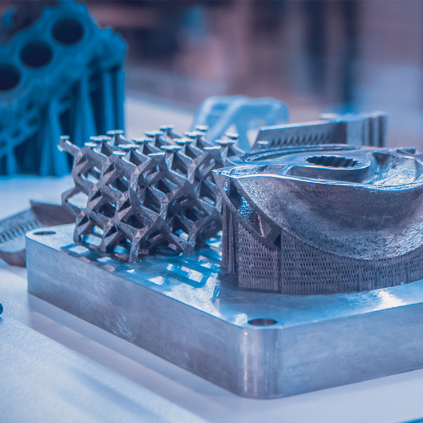 3D printed metal