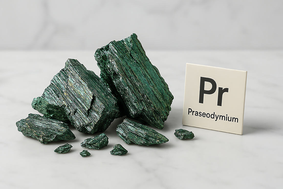 praseodymium (Pr)