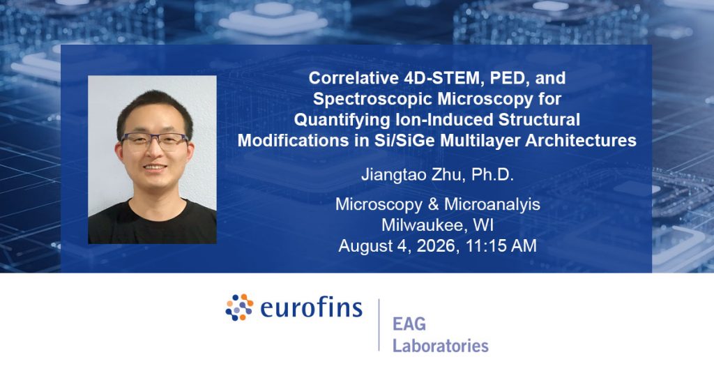 Eurofins EAG to present at Microscopy & Microanalysis